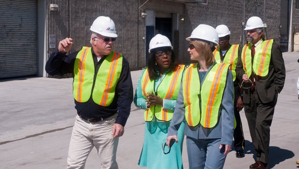 Rep. Sewell Tours Cemex Plant During Open House - The Demopolis Times 