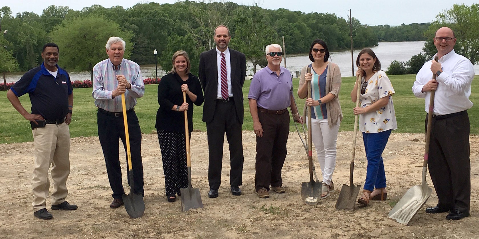 Rotary Club breaks ground for splash pad - The Demopolis Times | The ...