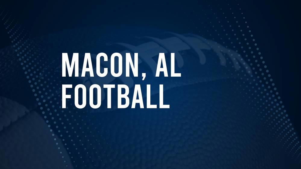 How to Watch Macon County, AL High School Football Games Streaming Live – August 23-26