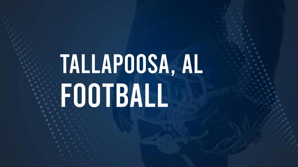 How to Watch Tallapoosa County, AL High School Football Games Streaming Live – August 30