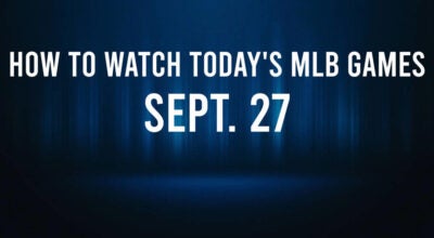 How to Watch MLB Baseball on Friday, Sept. 27: TV Channel, Live Streaming, Start Times