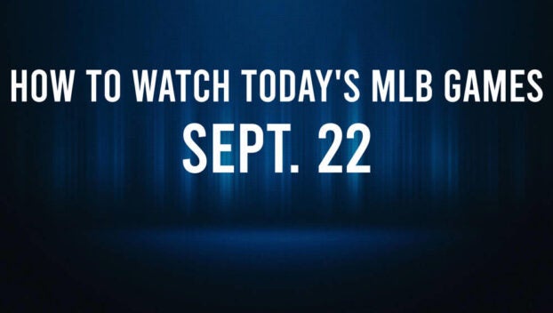 How to Watch MLB Baseball on Sunday, Sept. 22: TV Channel, Live Streaming, Start Times