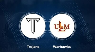 Where to Watch Troy vs. Louisiana-Monroe on TV or Streaming Live - Sept. 28