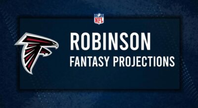 Bijan Robinson Fantasy Projections: Week 5 vs. the Buccaneers