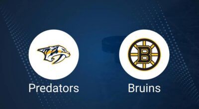 How to Pick the Predators vs. Bruins Game with Odds, Spread, Betting Line and Stats – October 22