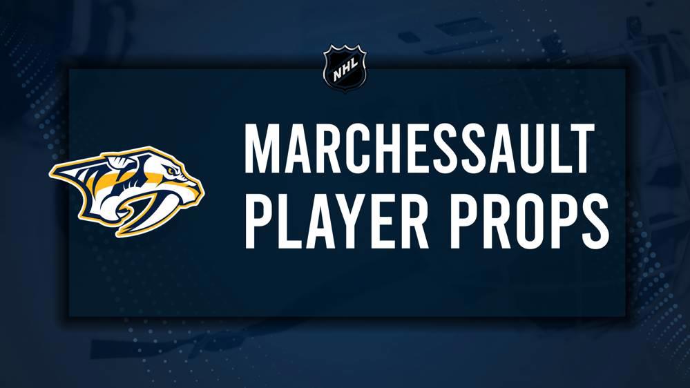 Jonathan Marchessault Player Prop Bets for the Predators vs. Bruins Game - October 22