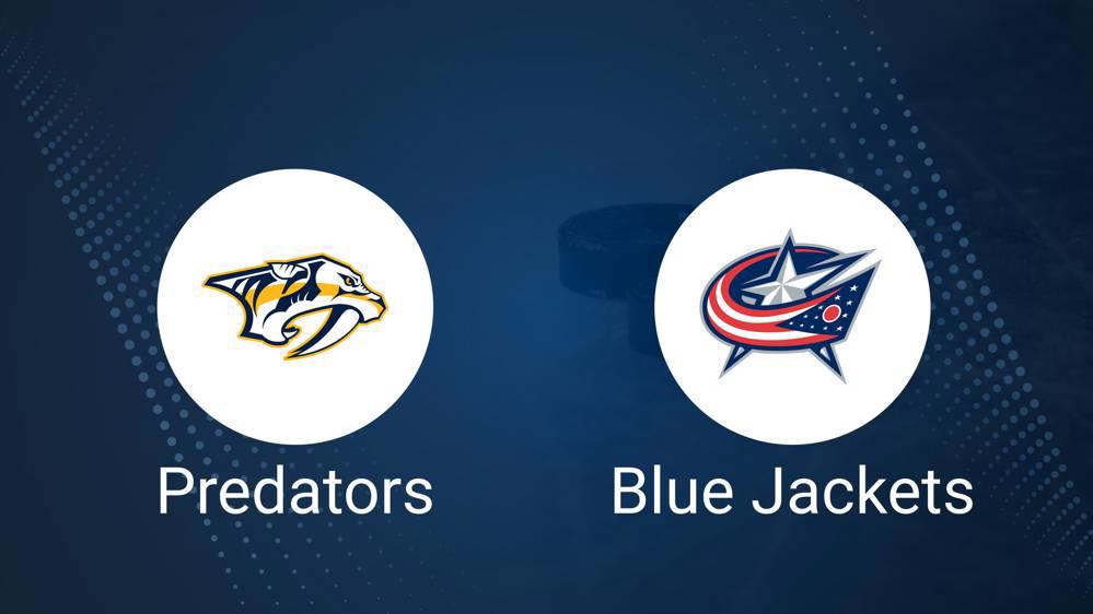 Predators vs. Blue Jackets Injury Report Today - October 26