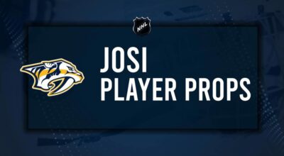 Roman Josi Player Prop Bets for the Predators vs. Bruins Game - October 22