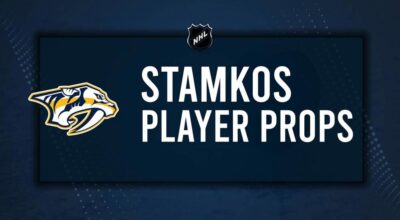 Steven Stamkos Player Prop Bets for the Predators vs. Oilers Game - October 31