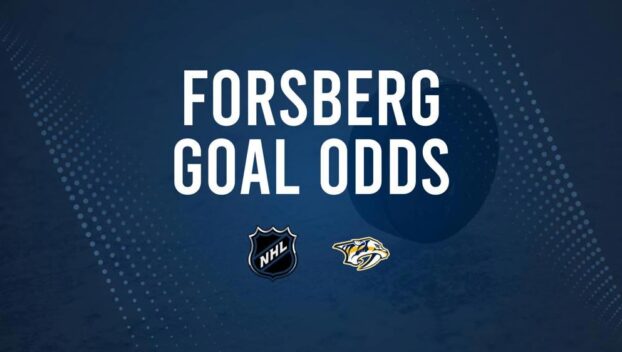 Will Filip Forsberg Score a Goal Against the Blue Jackets on October 26?