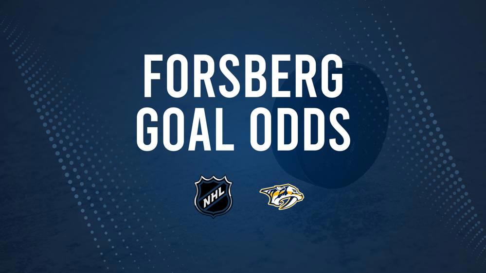 Will Filip Forsberg Score a Goal Against the Oilers on October 17?