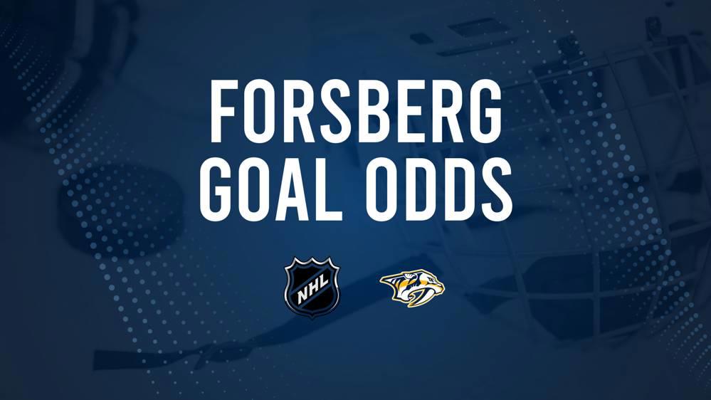 Will Filip Forsberg Score a Goal Against the Red Wings on October 19?