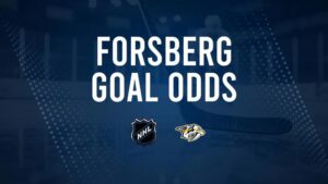 Will Filip Forsberg Score a Goal Against the Stars on October 10?