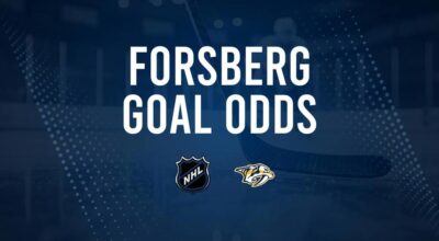 Will Filip Forsberg Score a Goal Against the Stars on October 10?