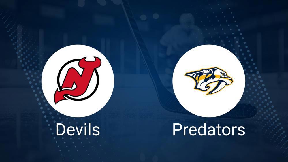 How to Pick the Devils vs. Predators Game with Odds, Spread, Betting Line and Stats – November 25