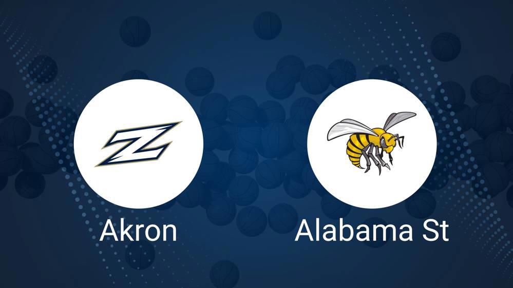 How to Watch Akron vs. Alabama State on TV or Live Stream - November 24