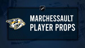 Jonathan Marchessault Player Prop Bets for the Predators vs. Avalanche Game - November 2