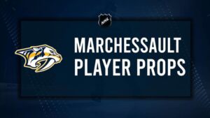 Jonathan Marchessault Player Prop Bets for the Predators vs. Capitals Game - November 6