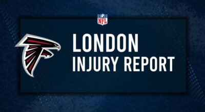 Will Drake London Play in Week 10? NFL Injury Status, News & Updates