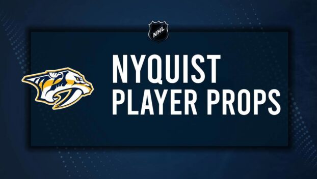 Gustav Nyquist Player Prop Bets for the Predators vs. Flames Game - December 10