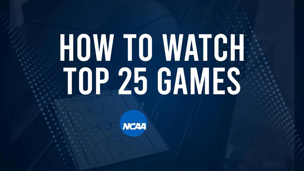 How to Watch Top 25 Women's College Basketball Games - Sunday, December 22