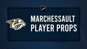 Jonathan Marchessault Player Prop Bets for the Predators vs. Jets Game - December 30