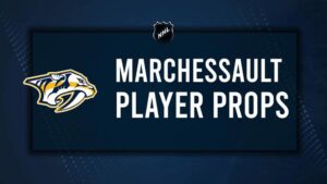 Jonathan Marchessault Player Prop Bets for the Predators vs. Wild Game - December 31