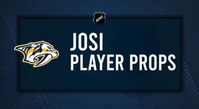 Roman Josi Player Prop Bets for the Predators vs. Jets Game - December 30