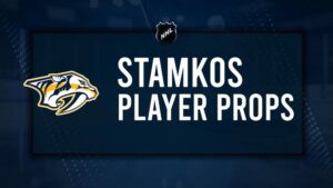 Steven Stamkos Player Prop Bets for the Predators vs. Rangers Game - December 17