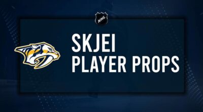 Brady Skjei Player Prop Bets for the Predators vs. Sharks Game - January 21