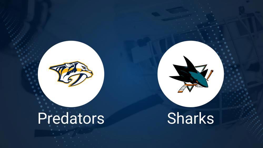 How to Pick the Predators vs. Sharks Game with Odds, Spread, Betting Line and Stats – January 23