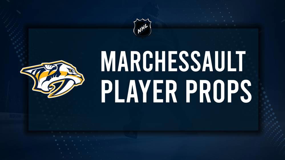 Jonathan Marchessault Player Prop Bets for the Predators vs. Canucks Game - January 3