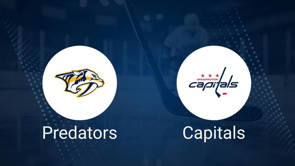 Predators vs. Capitals Injury Report Today - January 11