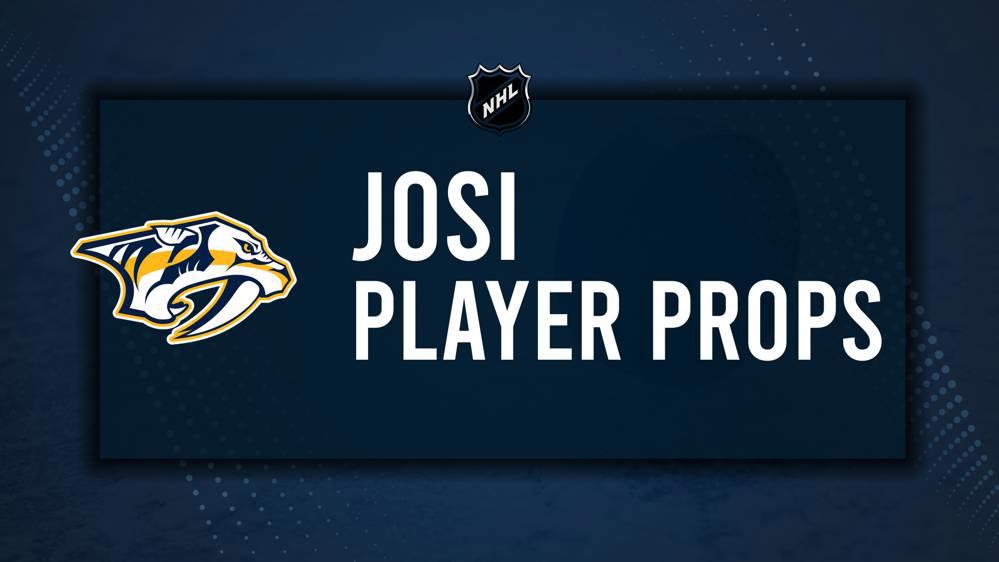 Roman Josi Player Prop Bets for the Predators vs. Wild Game - January 18