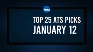 Top 25 College Hoops Picks Against the Spread - Sunday, January 12