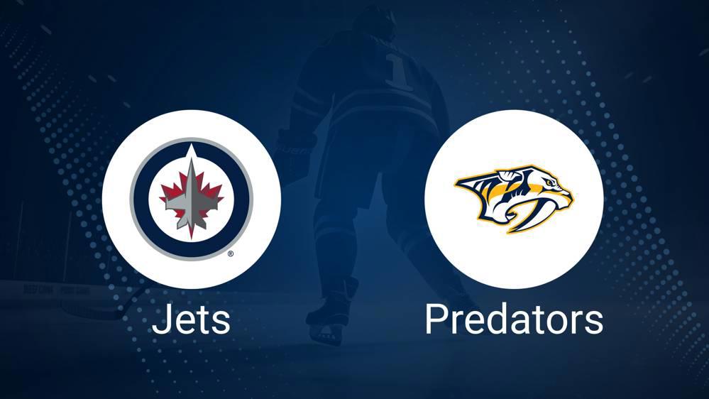 Where to Watch Winnipeg Jets vs. Nashville Predators on TV or Streaming Live - January 7